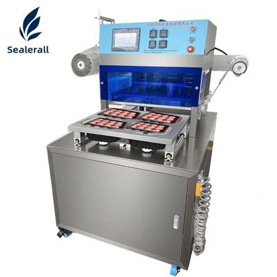 kupować Vertical Expansion 304 Stainless Steel Pneumatic Tray Sealer for Fully Automatic Cup Sealing produkcja online